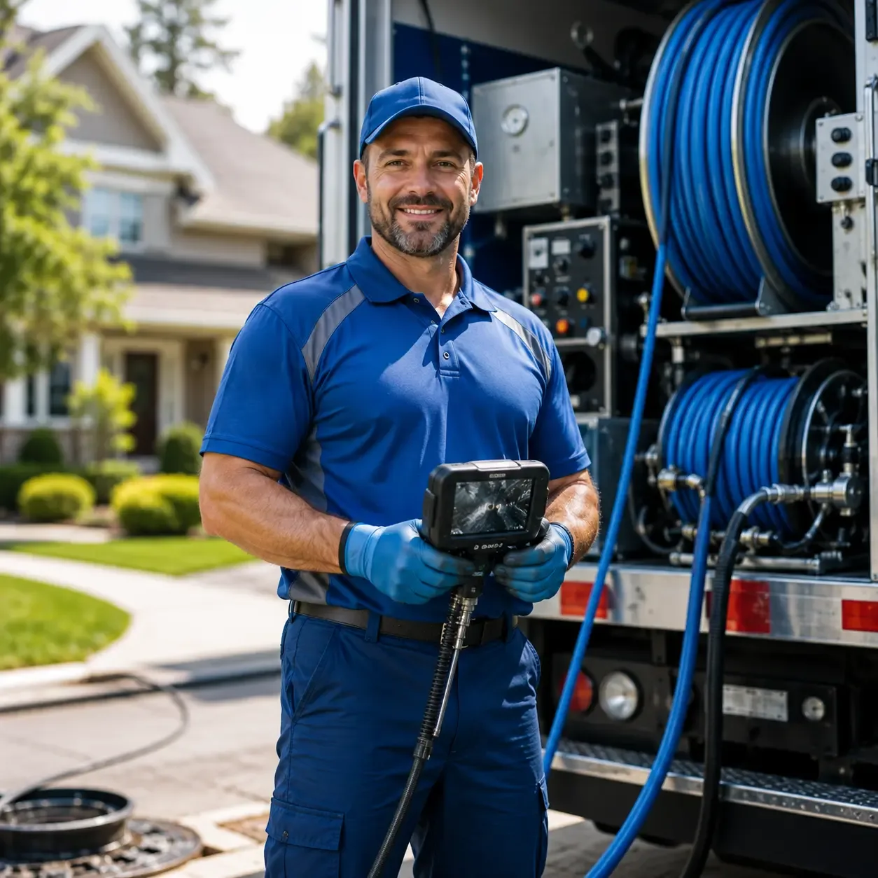 Local outdoor drain cleaning specialists in River Falls, AL